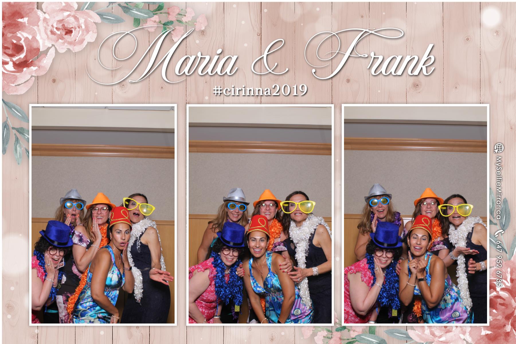 Wedding of Frank and Maria  | View more photos from the event at gallery.myselfiemirror.ca/u/romanmyselfiemirrorca/Wedding-of-Frank-and-Maria